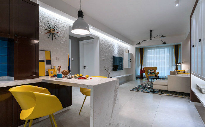 家设计 枣庄誉德华府 北欧简约 装修设计方案