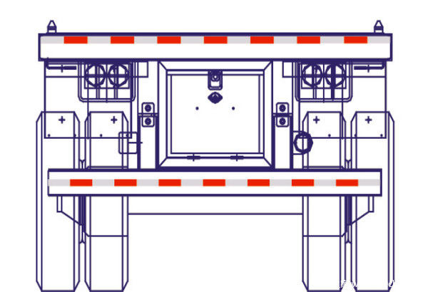 敢冒险罚200元&nbsp;奔驰6驱皮卡情迷反光贴