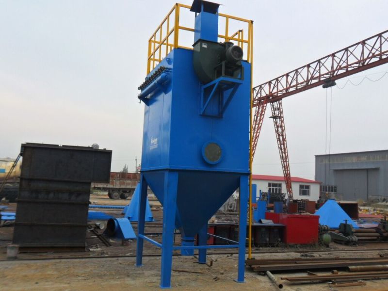 华康脉冲袋式除尘器生产现场图片