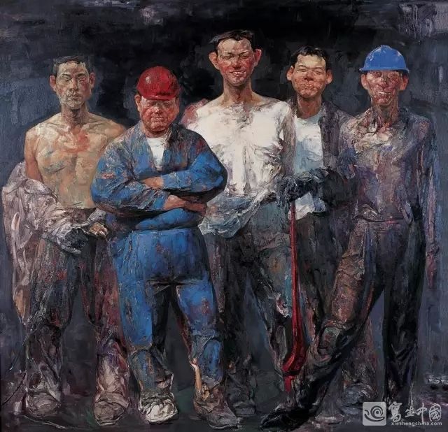 张延昭油画作品及创作过程