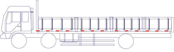 敢冒险罚200元&nbsp;奔驰6驱皮卡情迷反光贴