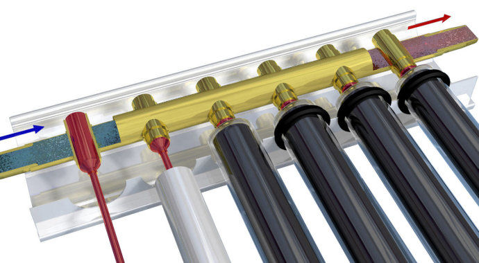 德国屋顶<a href=/topic/1206.html target=_blank>太阳能</a>集热器一瞥