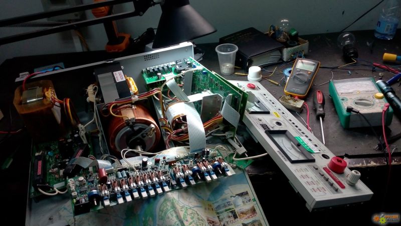 附件 日本菊水kikusui耐压测试仪电路板维修现场2.jpg
