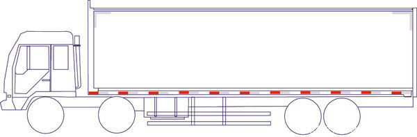 敢冒险罚200元&nbsp;奔驰6驱皮卡情迷反光贴