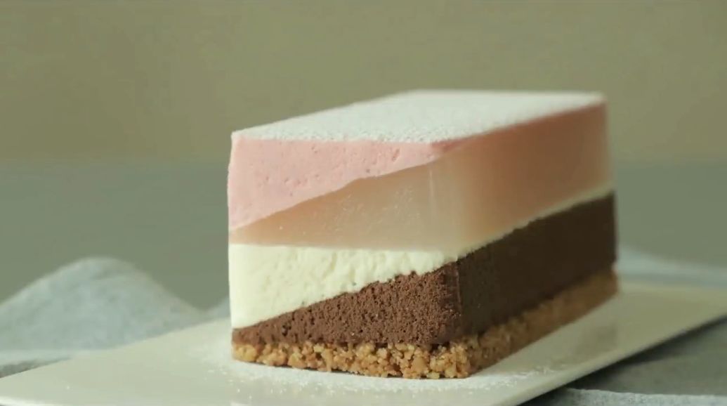 创意至上 | 四种口味叠加，韩国爆款奶油砖