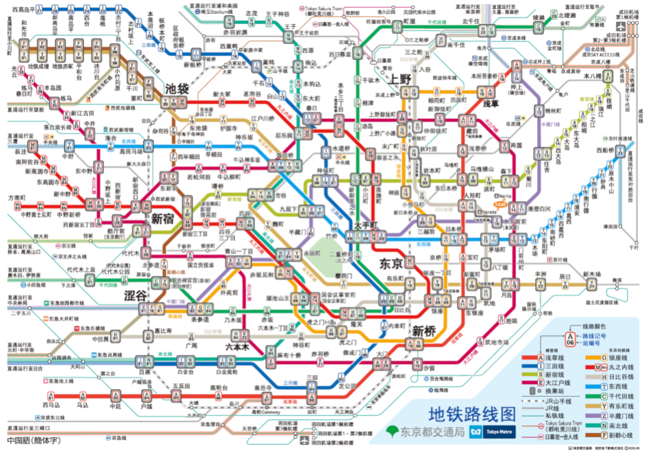 东京介绍 这条地铁线也太强了吧 几乎覆盖了东京热门景点 邦拓国际 去海外
