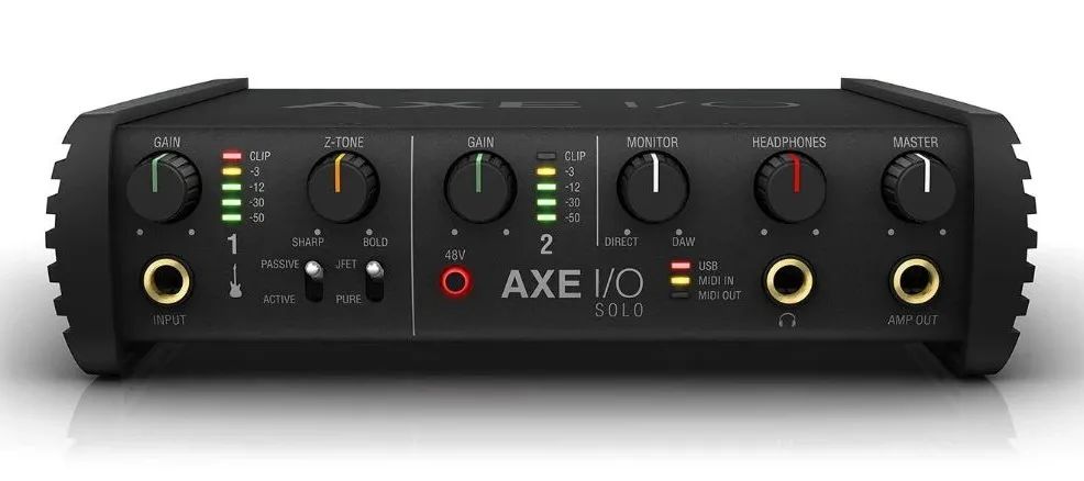 更具性价比的吉他手专用声卡——AXE I/O Solo