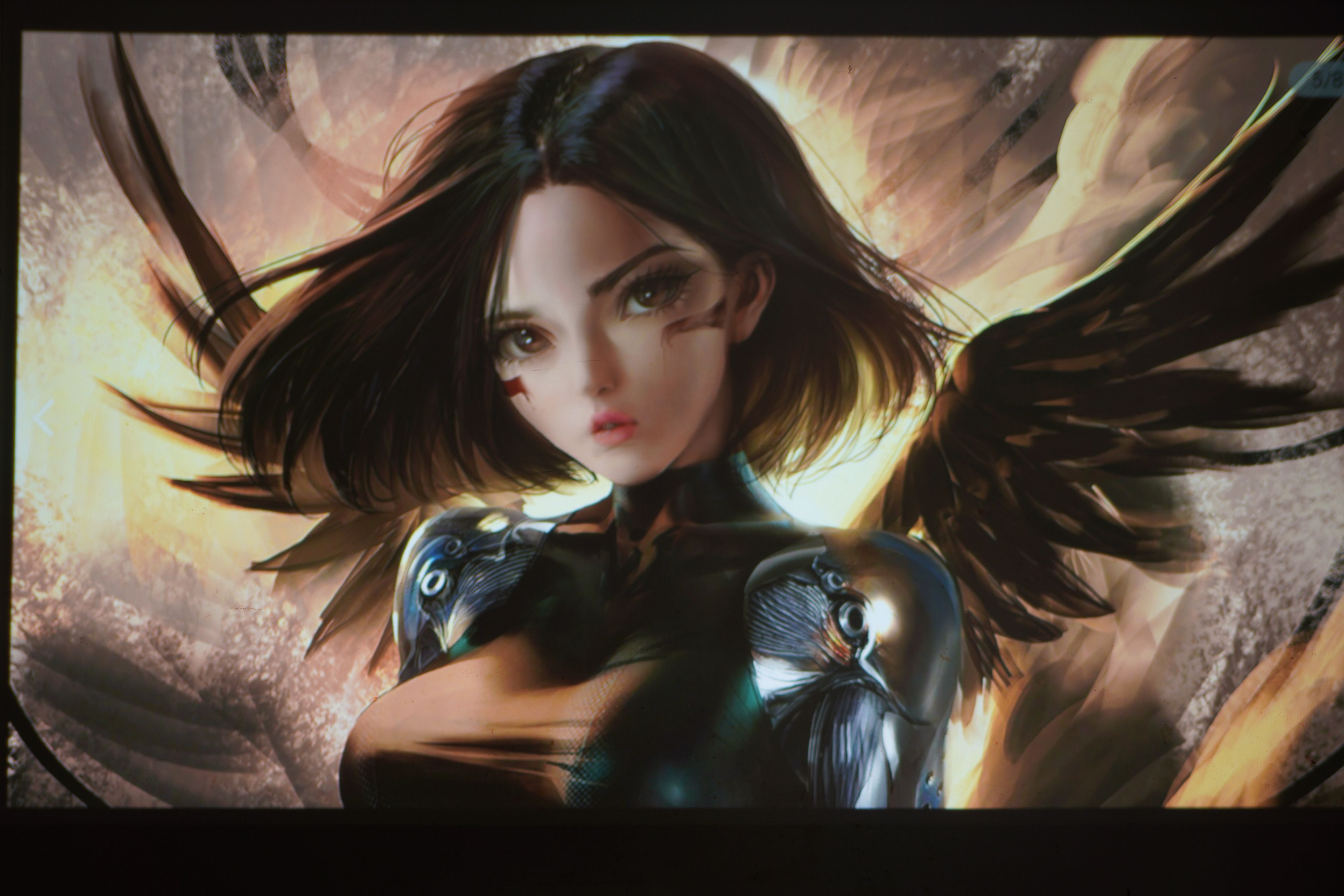 4k壁纸在暗部环境中也有比较优秀的细节表现,清晰度的确不是1080p