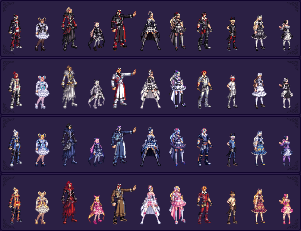 阿拉德探险记经典装扮一览,这些套装和散件可以选